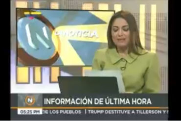 ¡NO SE LO PIERDA! Así fue como VTV informó detención de Rodríguez Torres (+Video)