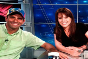 ¡MÍRELO! El mensaje de cumpleaños que Capriles le dedicó a Erika De La Vega (+Donde hubo fuego)