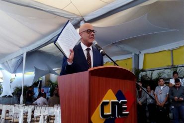 ¿A PESAR DE LA CRISIS? Jorge Rodríguez: El chavismo ha recuperado la mayoría y cada día se incrementa más