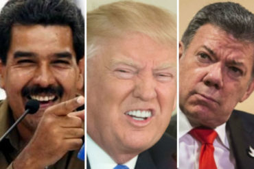 ¡SE PASÓ! Maduro aseguró que Trump y Santos se copian de él (+Cara e’ tabla)