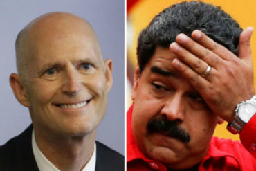 ¡SEPA! Rick Scott pide a gobernadores de EE. UU. que actúen contra «régimen brutal» de Maduro