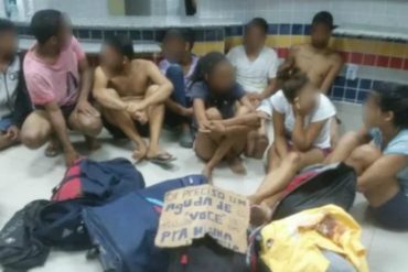 ¡QUÉ RAYA! Nueve venezolanos fueron arrestados por robar una tienda en Boa Vista, Brasil