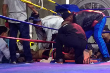 ¡URGENTE! Boxeador venezolano Yeison Cohen sufrió un derrame cerebral al ser noqueado en Barranquilla (está en estado crítico)