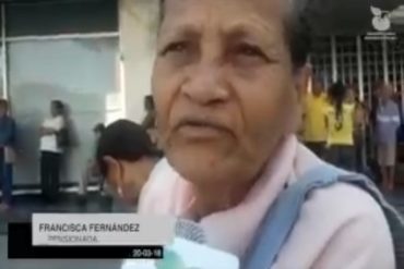 ¡DUELE MUCHO! “El hambre nos está matando”: el estremecedor mensaje de una abuela durante el plan piloto de la Sudeban (+Video)