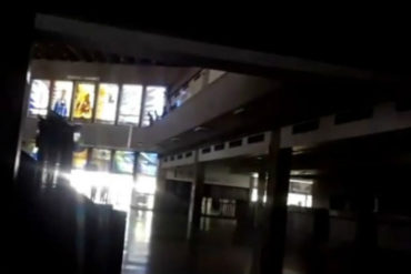 ¡EL COLMO! Aeropuerto de la Chinita también fue víctima de los apagones y estuvo sin luz por más de 9 horas