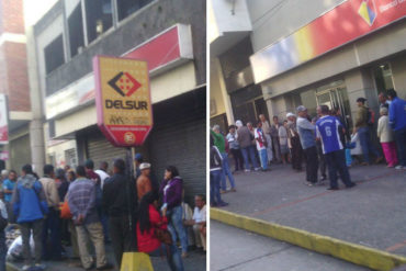 ¡SIN DINERO! Este #27Mar se reportaron largas colas en los bancos de Mérida (usuarios demandan efectivo para Semana Santa) (+Fotos)