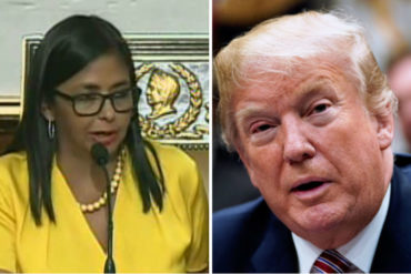 ¡UY, SÍ, QUÉ MIEDO! Delcy Rodríguez patea la medida de Trump: “El Petro va a ser tu peor pesadilla”