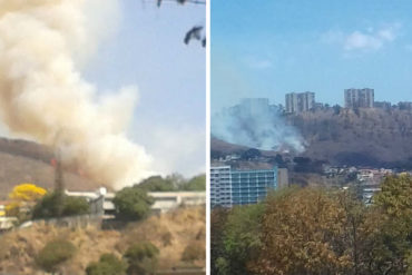 ¡ATENTOS! Reportan incendio en la urbanización Vista Alegre de Caracas