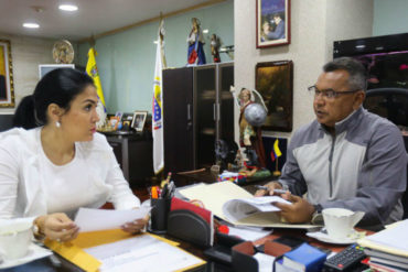 ¡MÍRELOS! Laidy Gómez y Freddy Bernal se reunieron para atender situaciones que afectan al estado Táchira (+Tuits +Fotos)