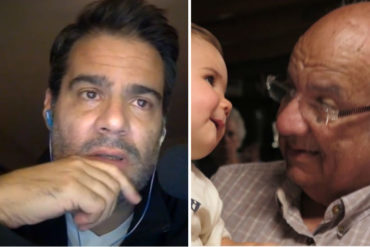 ¡SENTIDAS! Estas fueron las palabras de Luis Chataing tras la muerte de su padre