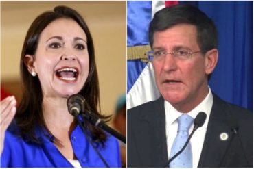 ¡DURA! María Corina Machado se las cantó de frente al secretario de Estado de Puerto Rico por nueva oferta de diálogo