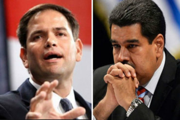 ¡AJÁ, NICO! Marco Rubio: «Debemos continuar con las sanciones al gobierno y tener un plan claro para reconstruir el país”