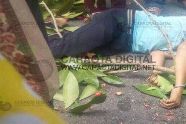 ¡DOLOROSO! Adolescente murió al caer de un árbol en Trujillo (buscaba comida)