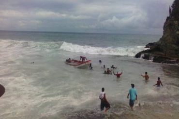 ¡ATENCIÓN! Protección Civil alerta tras fuerte oleaje en playas de Choroní (piden evitar ingresar al mar)