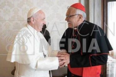 ¡ENTÉRESE! Papa Francisco y el cardenal Baltazar Porras se reunieron este #9Mar