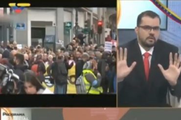 ¡MAYOR CINISMO! Periodista de VTV negó que en el país se reporten protestas de pensionados (+Video)