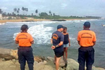 ¡ENTÉRESE! Desalojan dos playas en Carabobo por fuerte oleaje