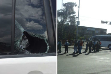 ¡HARTOS! Este #12Mar protestaron por falta de transporte público en Táchira y Puerto Ordaz (+Fotos)