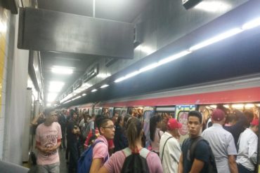 ¡URGENTE! Se reportaron varias detonaciones dentro de la estación Chacaito del Metro de Caracas (+Video)