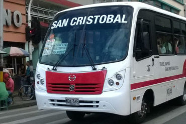 ¡Y TOMARÁN MEDIDAS! 80% de las unidades de transporte no están trabajando en San Cristóbal este #7Mar