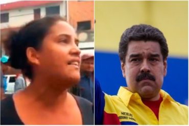 ¡SIN PELOS EN LA LENGUA! Venezolana harta de la crisis: “A mí que me den todo lo que quieran, pero yo por el gobierno no voto” (+Video)