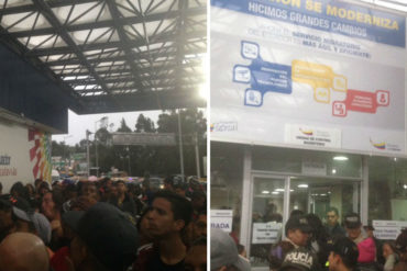 ¡POBRE GENTE! Venezolanos esperaron más de 8 horas para sellar pasaporte en Rumichaca (Video + llevaron lluvia y granizo)
