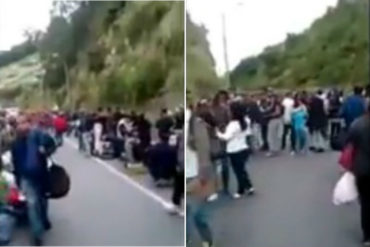 ¡INCREÍBLE! El video que revela el éxodo masivo de venezolanos que van desde Colombia a Ecuador