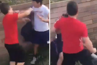 ¡REPUDIABLE! Revelan video de otro joven venezolano que fue agredido en escuela de Orlando