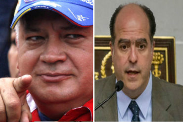 ¡DESCARO! Diosdado culpa a Julio Borges por la crisis humanitaria de Venezuela