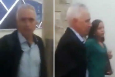 ¡SE LO MOSTRAMOS! El impelable escrache que le hicieron al ex gobernador de Falcón Jesús Montilla al llegar a Ecuador (+Video)