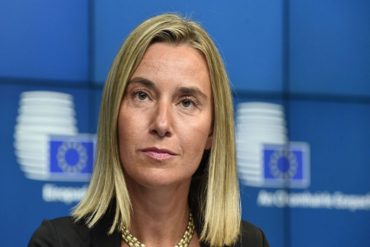 ¡SIN TAPUJOS! Federica Mogherini insiste en que la cúpula roja debe “comprometerse” con elecciones creíbles