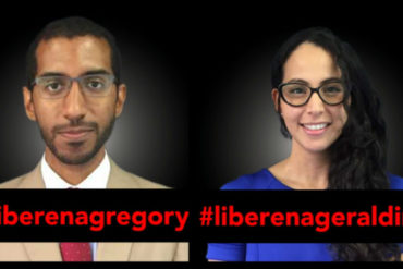 ¡PIDEN JUSTICIA! Amnistía Internacional pidió la liberación de Gregory Hinds y Geraldine Chacón luego de dos meses detenidos