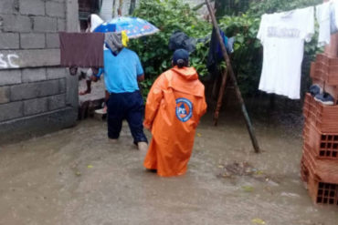 ¡ALERTA! Cinco familias afectadas por fuertes precipitaciones en Barquisimeto (+Video)
