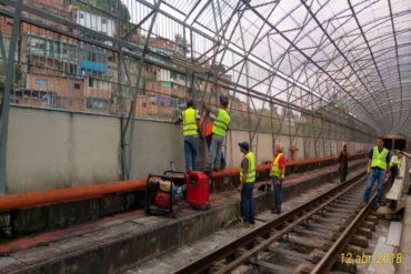 ¡DESPUÉS DE 5 HORAS! Restablecido el servicio de trenes del Metro de Los Teques