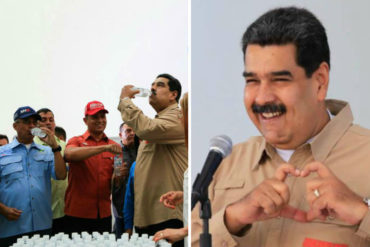 ¡SE VOLVIÓ POETA! El poema que le hizo Maduro a la bebida Agua Mía (+ Qué ridículo)