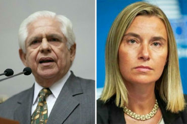 ¡SÉPALO! Barboza se reunirá con Mogherini, alta representante de la Unión Europea para tratar crisis venezolana