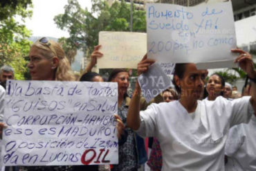 ¡SEPA! El 80% del sector salud protestó para exigir derecho a la vida