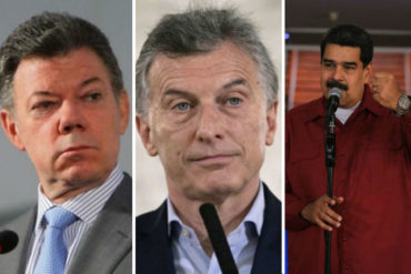 ¡ESTÁ PICA’O! Maduro insultó a Santos y a Macri por negarse a reconocer las elecciones (+Se contuvo por ser «horario infantil»)