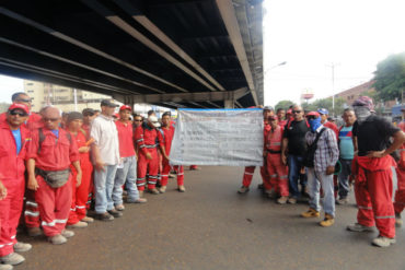 ¡ASÍ SON HUMILLADOS! Trabajadores petroleros reclaman sus derechos laborales y exigen respuesta inmediata (+Video)