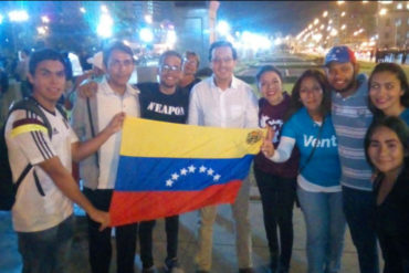 ¡SE HICIERON ESCUCHAR! Cientos de venezolanos se concentraron en Perú en rechazo al gobierno de Maduro (+Fotos +Videos)