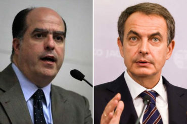 ¡NO SE AGUANTÓ! Julio Borges a Zapatero: Usted es cómplice de Maduro y un enemigo de Venezuela