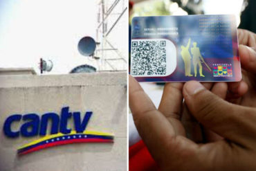 ¡SEPA! Habilitan pagos de servicios de Cantv y Movilnet a través del Carnet de la Patria