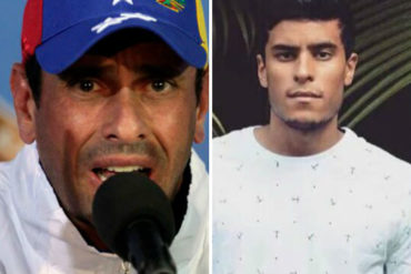 ¡LO RECORDÓ! El tuit que dedicó Capriles a la familia de Juan Pernalete tras cumplirse 1 año de su asesinato