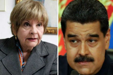 ¡SIN MÁS NI MÁS! Ex magistrada Cecilia Sosa Gómez asegura que “Maduro es ilegítimo», no puede ser presidente, ni ser candidato