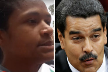 ¡INEXPLICABLE! Oficialista que participó en protesta sufre la crisis pero “confía en Maduro” (+Video)