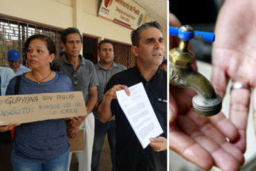 ¡ATENCIÓN! Solicitan investigar a Hidrobolívar por crisis de agua en Guayana