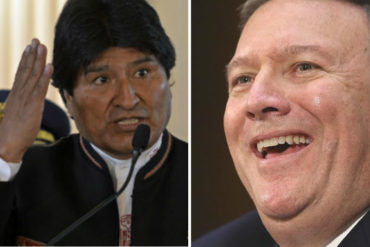 ¡CUIDANDO DULCE AJENO! Evo Morales: Pompeo es el agente que planeó derrocar al gobierno de la hermana Venezuela