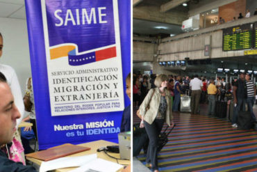 ¡GRAVE! Periodista denuncia fallas del Saime en el aeropuerto de Maiquetía (se las cantó duro a la directiva +detalles)