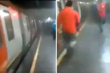 ¡TERRIBLE! La pesadilla que vivieron los usuarios del Metro de Caracas encerrados en un vagón en Altamira #28Abr (+Video)