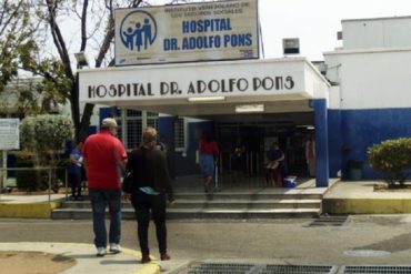 ¡INDIGNANTE! En estas condiciones tienen a los pacientes internados en el Hospital Adolfo Pons de Maracaibo tras el apagón